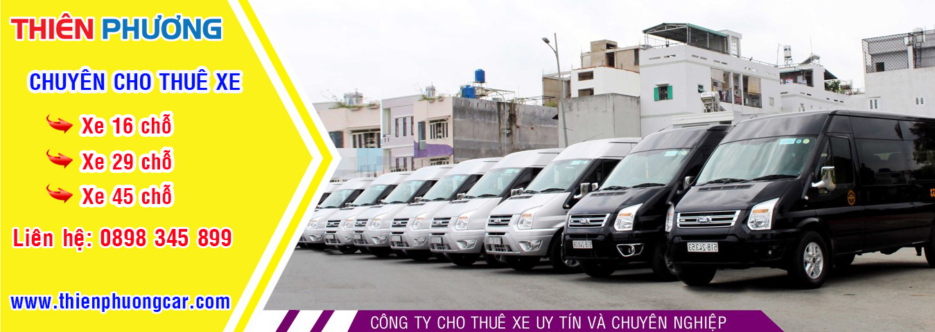 thuê xe 16 chỗ cao cấp tại tp.hcm